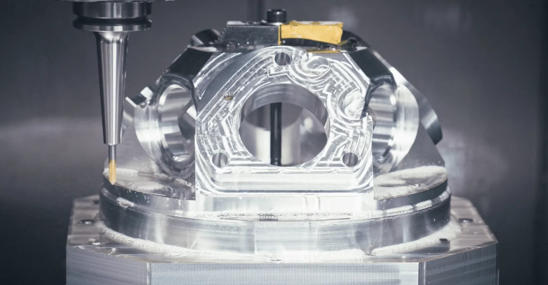 CNC machined polyhedron part