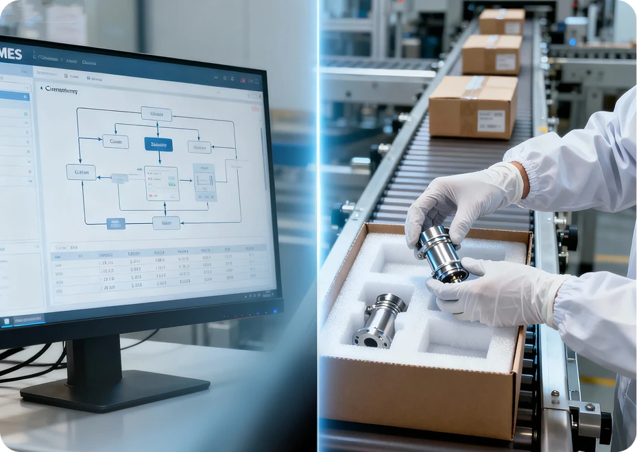 Manufacturing process or component reference