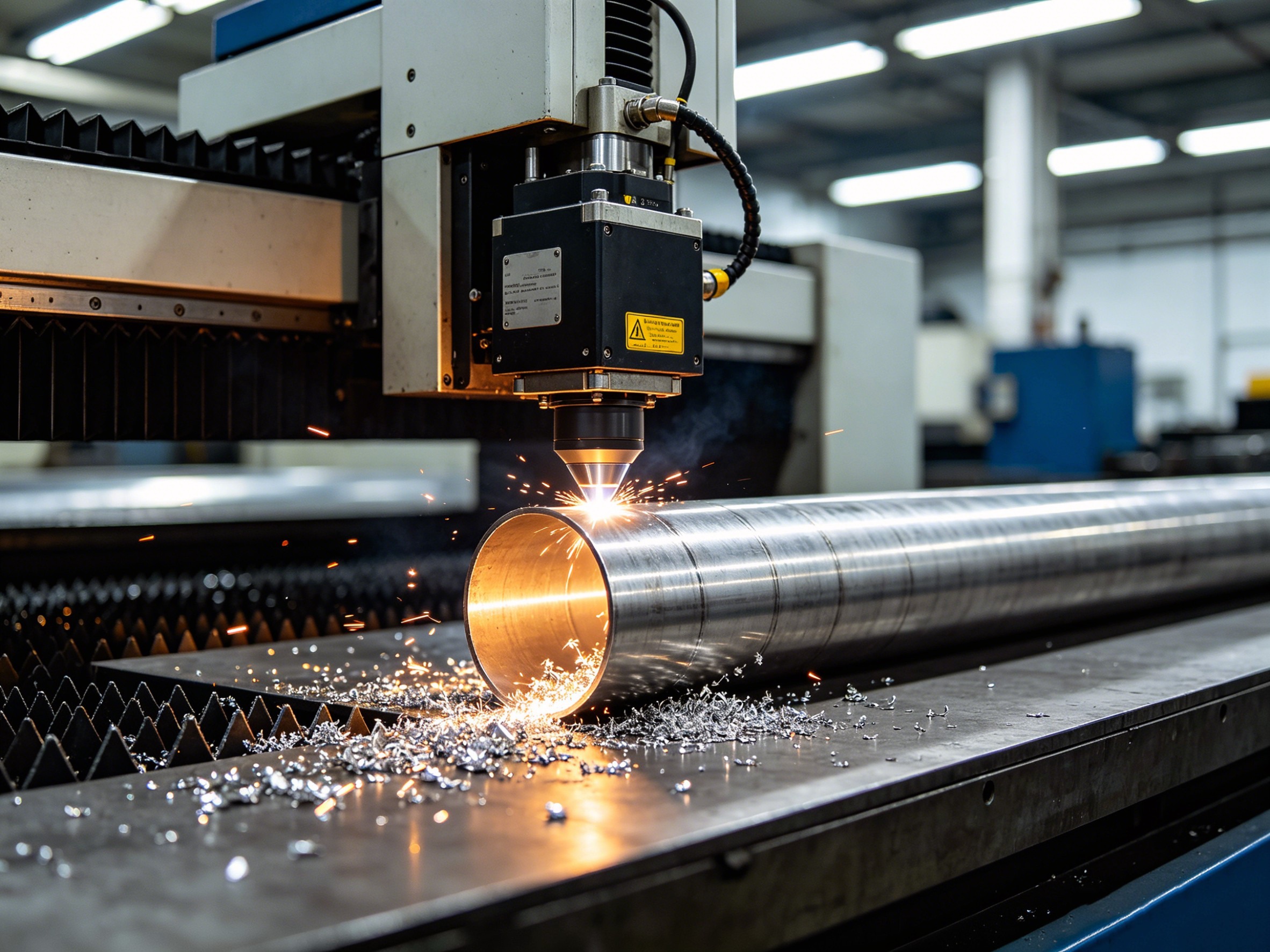 tube laser cutting process