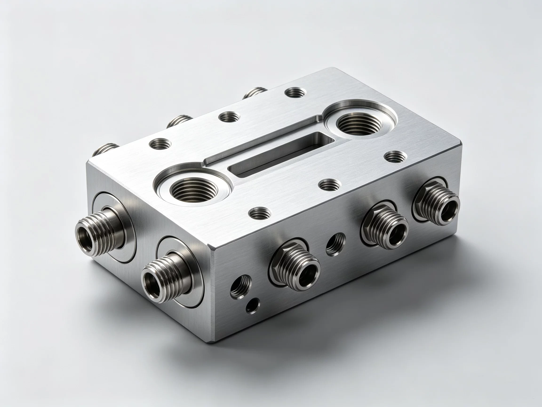 CNC milled valve bodies